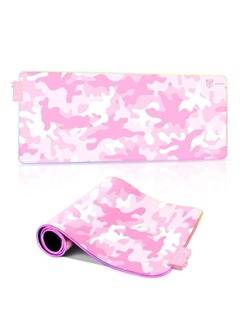 onikuma Onikuma MP005 Gaming Keyboard with Mouse Pad with RGB light Pink  - Image 4