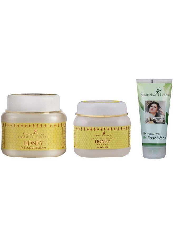 Shahnaz Husain Honey Kit (Honey Cream - 40GM and Honey Mud Mask - 100GM) (Pack of 2) - Image 1