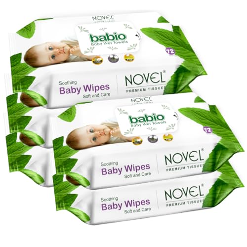 NOVEL Baby Wet Wipes (Pack of 5-72 Sheet) - Image 1