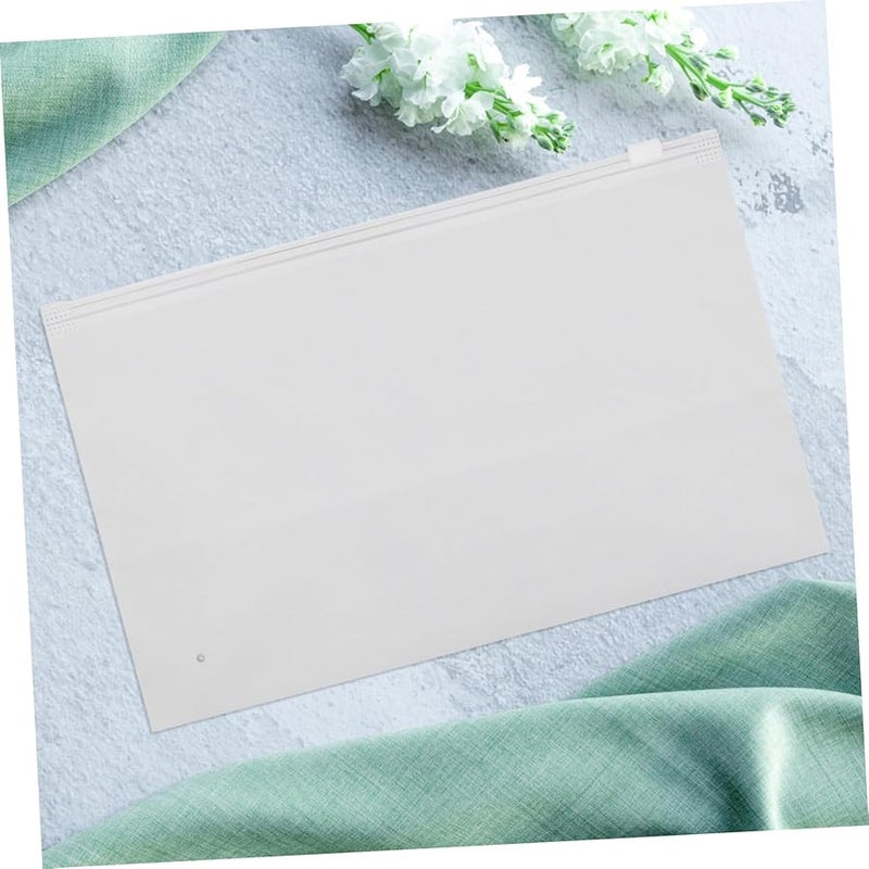 Frosted Zipper Bags 100pcs Clothing Packaging For Shirts Documents Storage Retail - Image 5