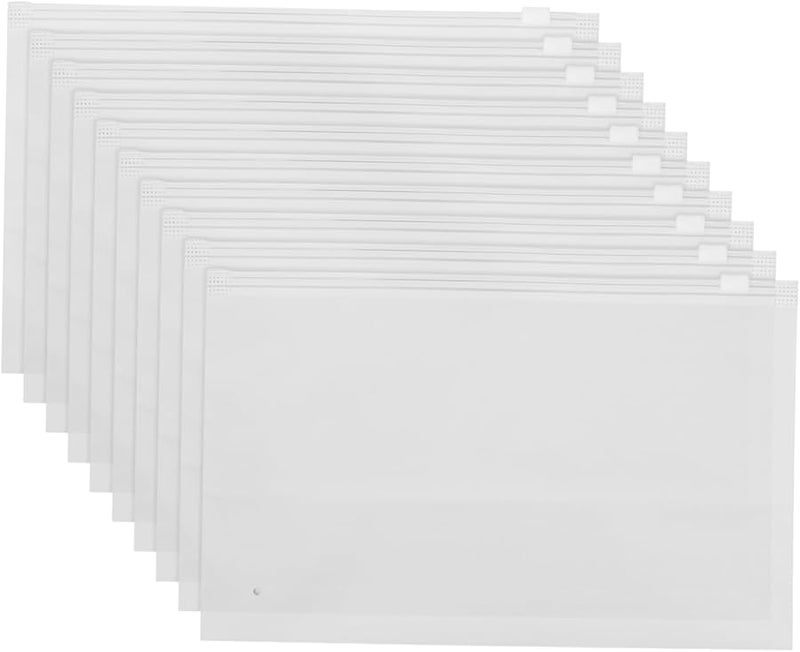 Frosted Zipper Bags 100pcs Clothing Packaging For Shirts Documents Storage Retail - Image 1