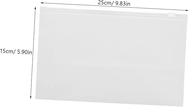 Frosted Zipper Bags 100pcs Clothing Packaging For Shirts Documents Storage Retail - Image 3
