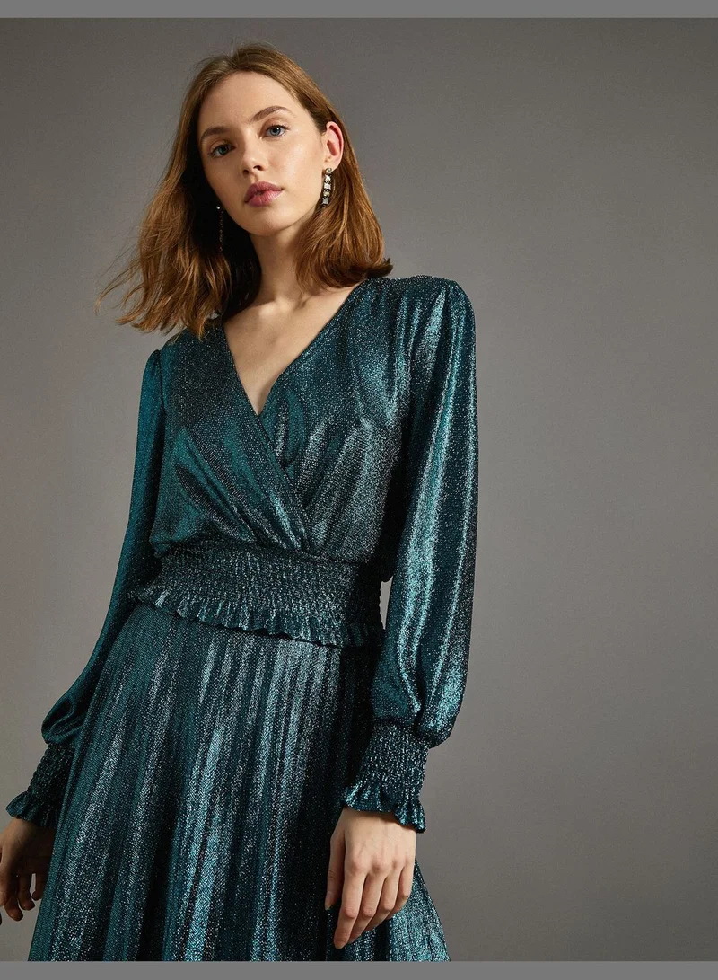 KOTON Shimmer Detailed Blouse