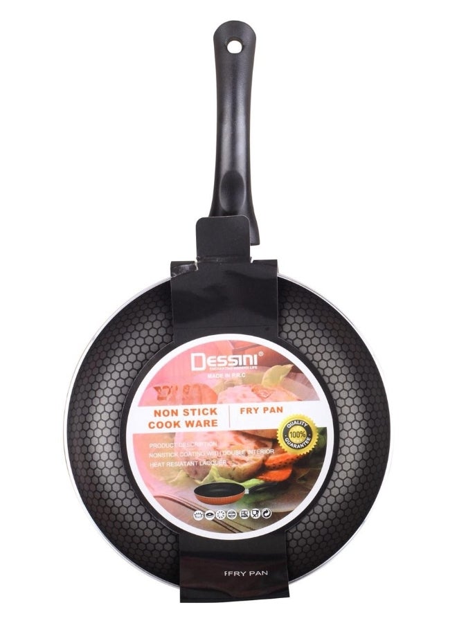 DESSINI مقلاة غير لاصقة مع طلاء هانيكوم المتقدم، 26 سم - Image 2