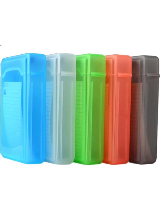 Linkstone 3.5-Inch Hard Drive Storage Protective Case Moisture-Proof/Shockproof/Pressure-Resistant/Anti-Fall Desktop Hard Drive Protective Sleeve With Label Five-Color Set E400 - Image 2