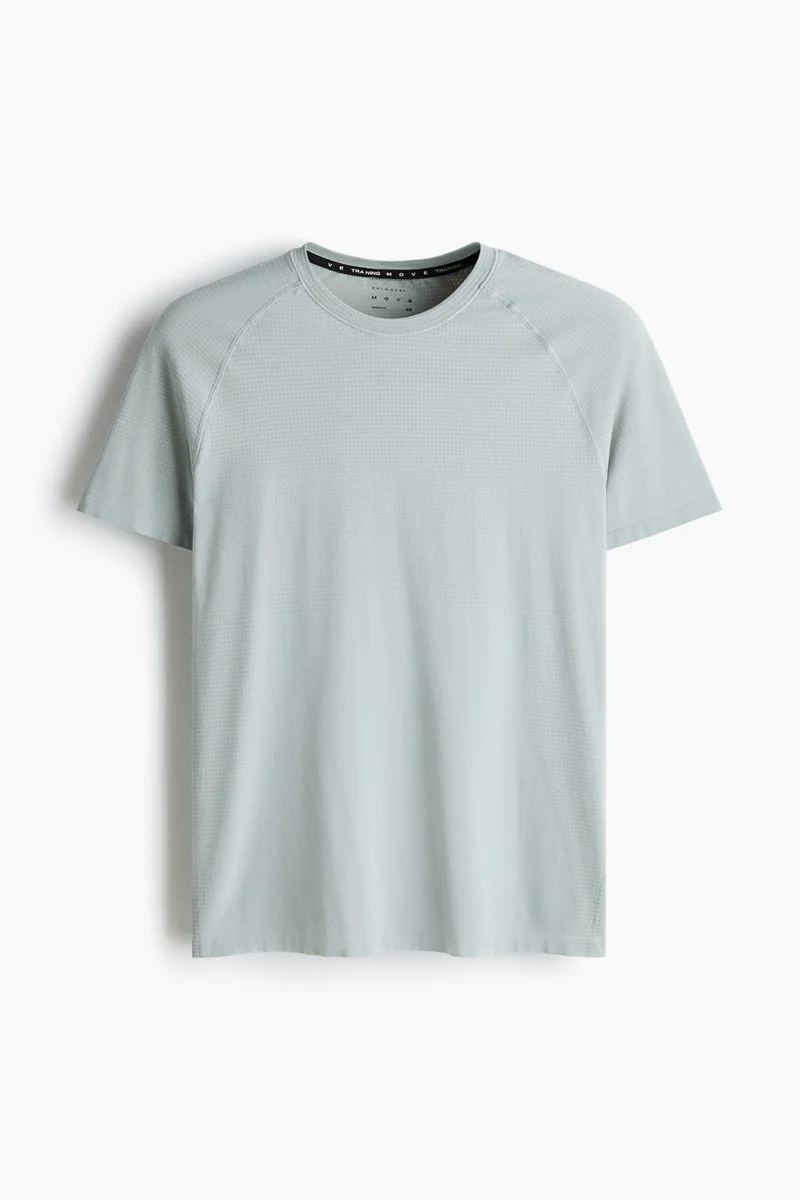 H&M  Muscle Fit Sports T-shirt with DryMove™ for Men | Best Price UAE