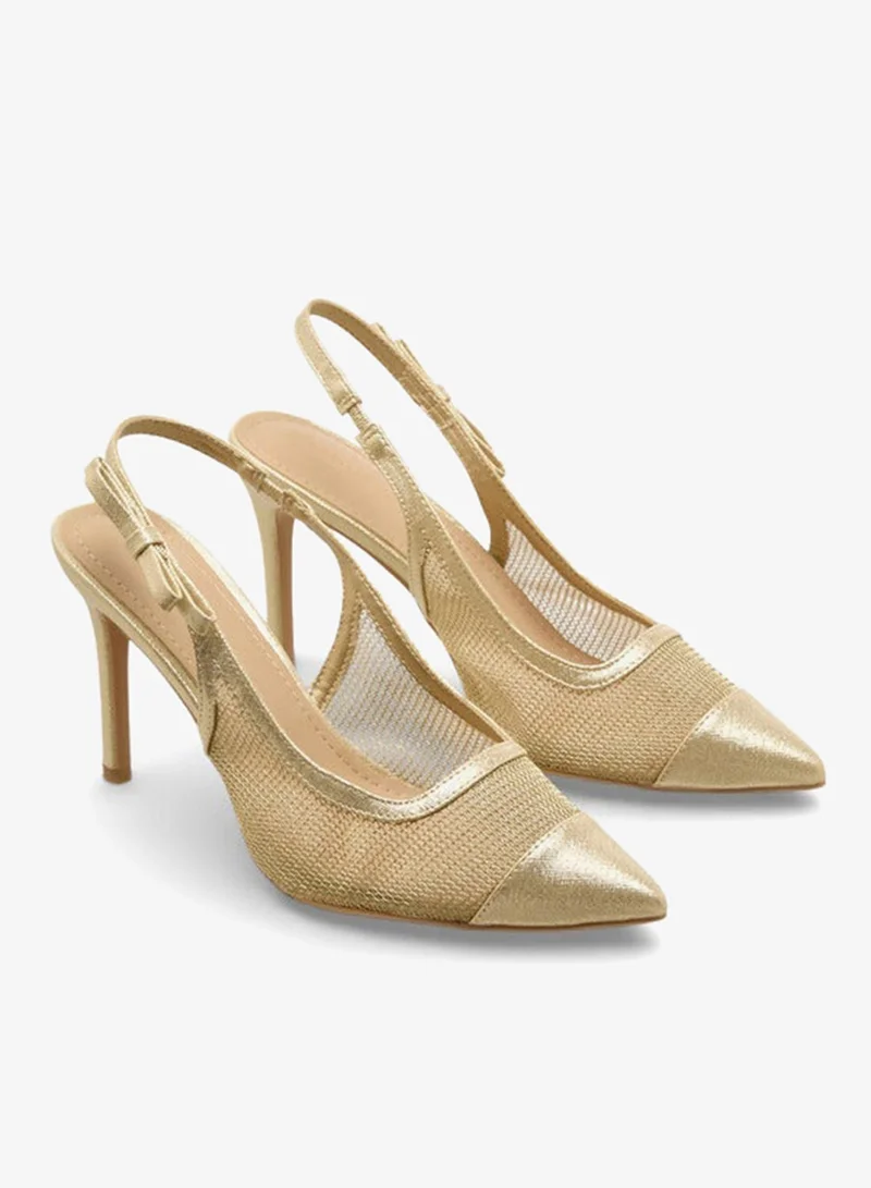 Women Stilletto Heel Slingback Shoes Ramadan Collection