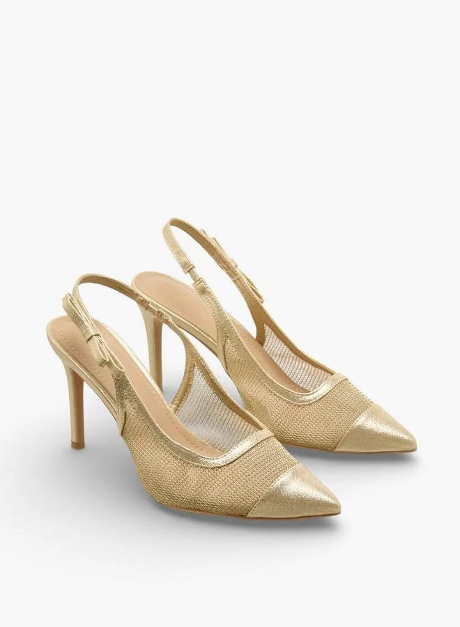 Women Stilletto Heel Slingback Shoes
