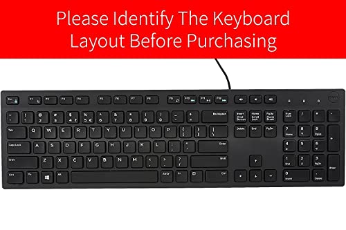 imComor Keyboard Cover for Dell KM636 Wireless Keyboard & Dell KB216 Wired/Dell Optiplex 5250 3050 3240 5460 7450 7050/Dell Inspiron AIO 3475/3670/3477 All-in One Desktop Keyboard Cover Skin, Colorful Rainbow - Image 2