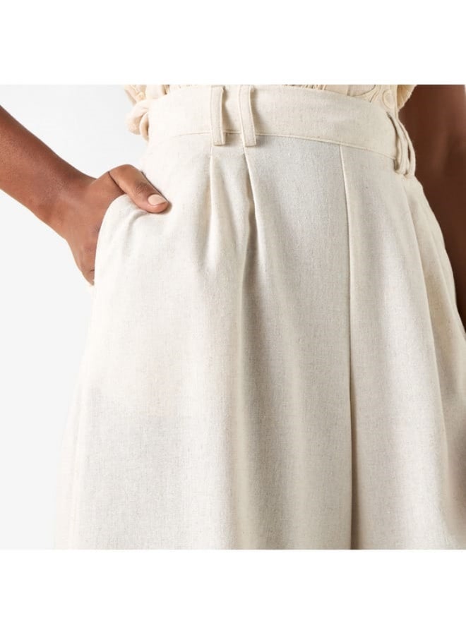 2Xtremz 2Xtremz Solid Wide Leg Pants with Pockets and Elasticated Waistband  - Image 3