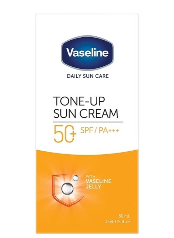 فازلين كريم واقي شمس لإشراقة البشرة بعامل حماية SPF 50 من فازلين 50 ملي - Image 1