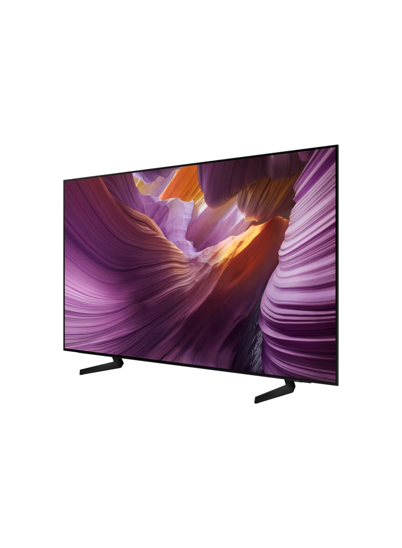 77” Inch OLED 4K Smart TV, NQ4 AI Gen2 Processor, 120Hz, OLED HDR, Dolby Atmos, Tizen OS(2025)-QA77S85FAEXEG QA77S85FAEXEG black