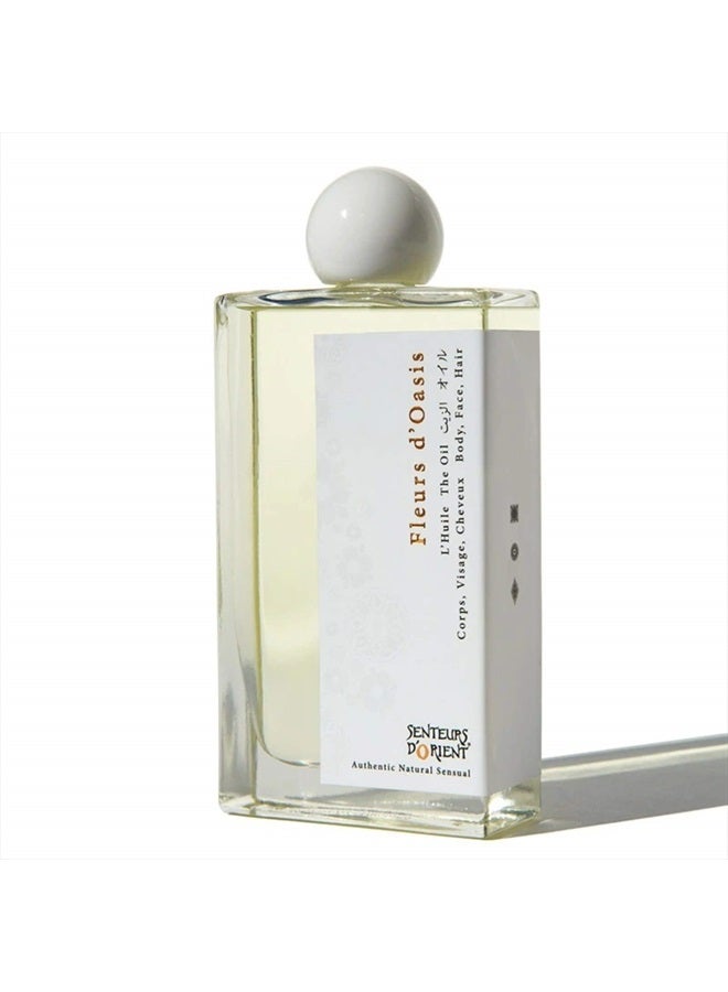 Senteurs d'Orient زيوت فليورز د'Oasis للجسم والشعر والوجه، 2.53 أونصة سائلة - Image 4