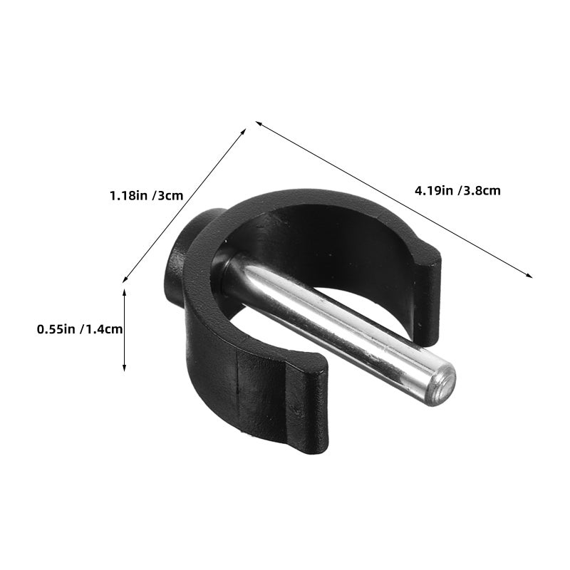 12pcs Crutch : Walker Tube Clip Pin Set Heavy Duty Steel Clamps For Walking Canes Non- For Seniors And Disabled - Image 5