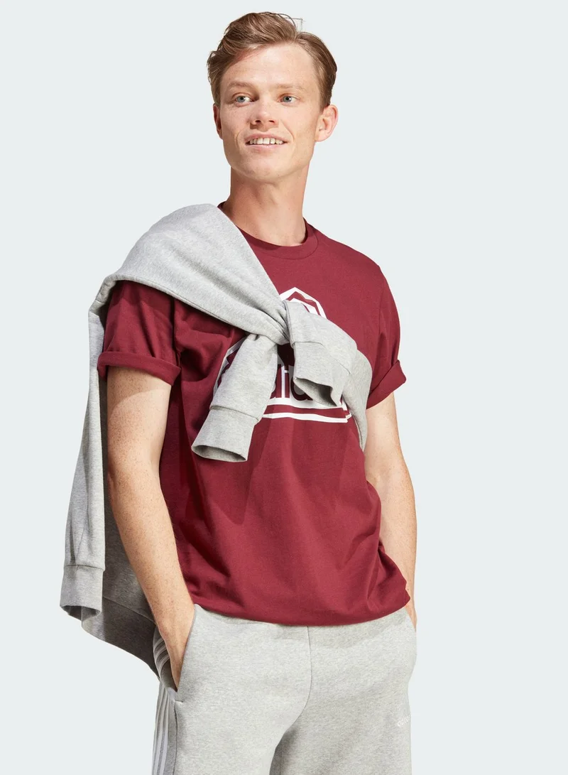 Adidas Folded Badge Of Sport T-Shirt