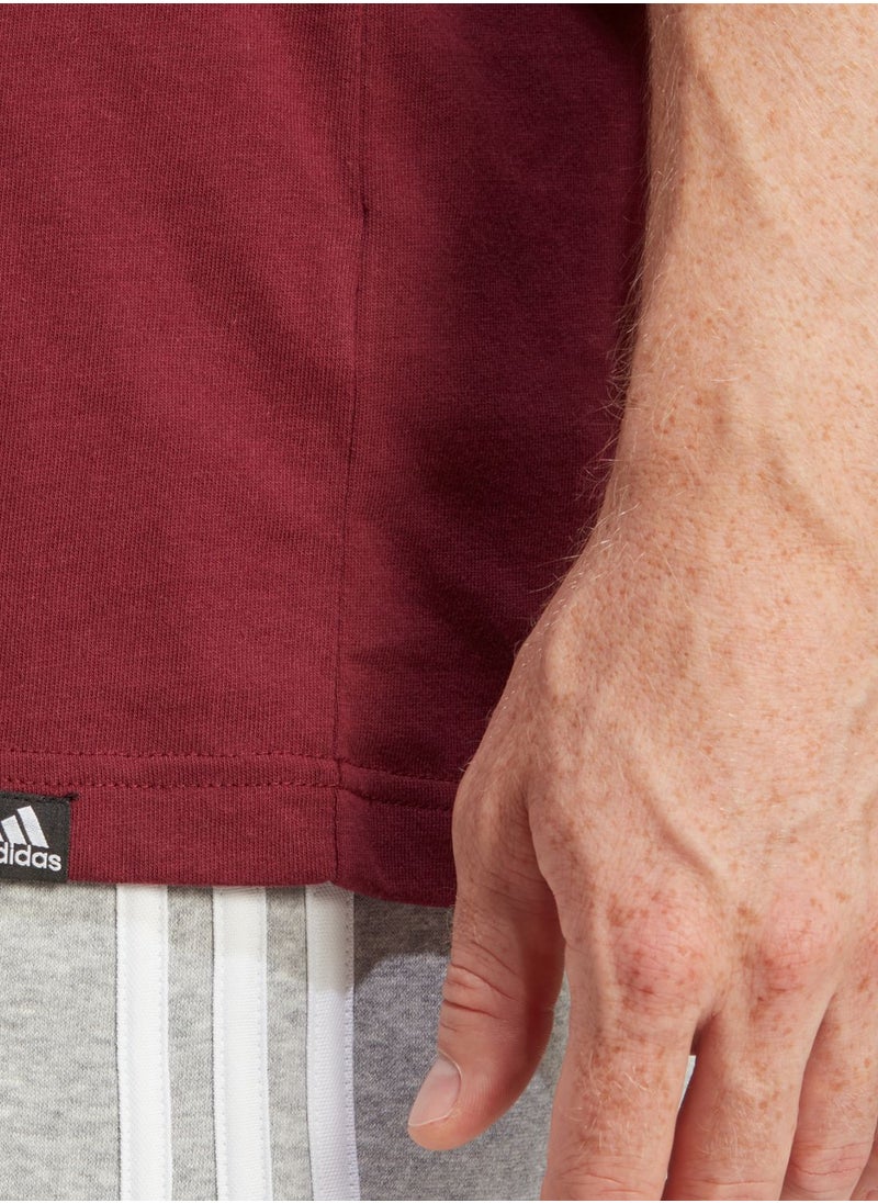 Adidas - Folded Badge Of Sport T-Shirt - Image 1