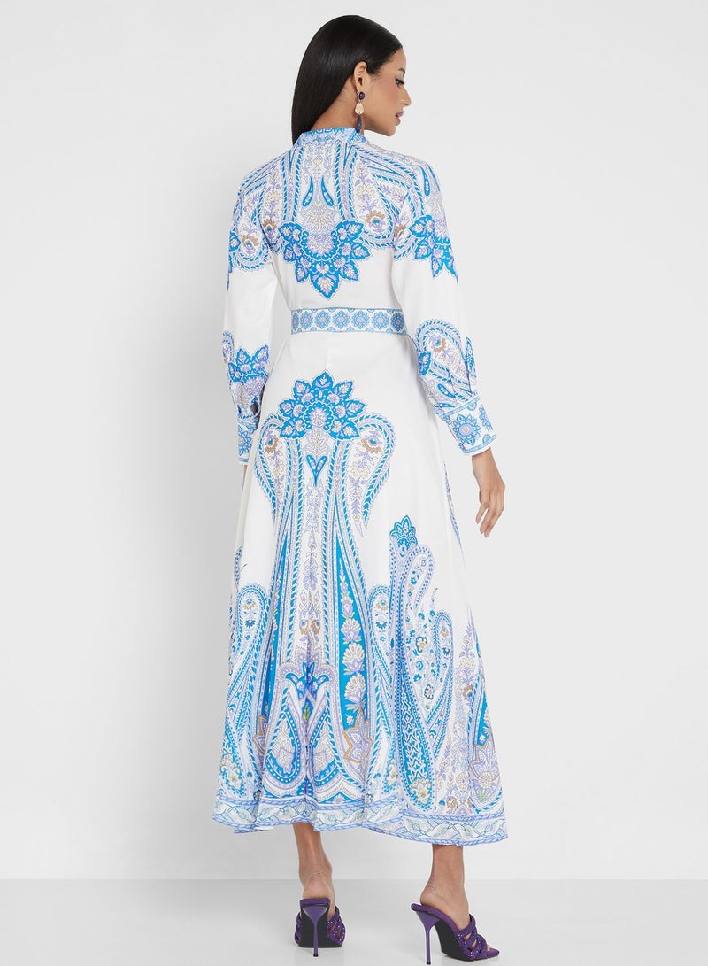 Khizana Printed Maxi Dress  - Image 2