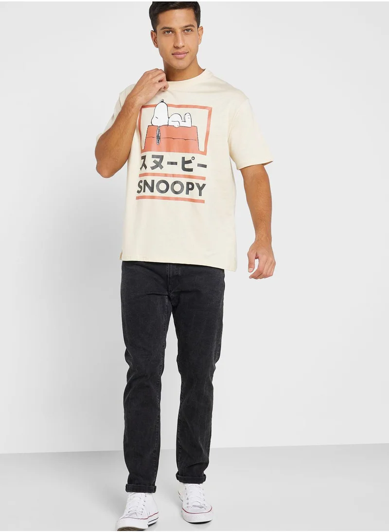 Urban Haul Snoopy Oversized T-Shirt