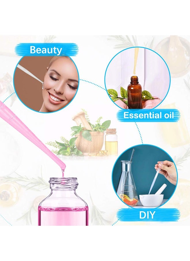 اتش واي 100PCS البلاستيك الماصات نقل المتاح ، 3ML معايرة ماصة قطارة لمختبر العلوم  - Image 4