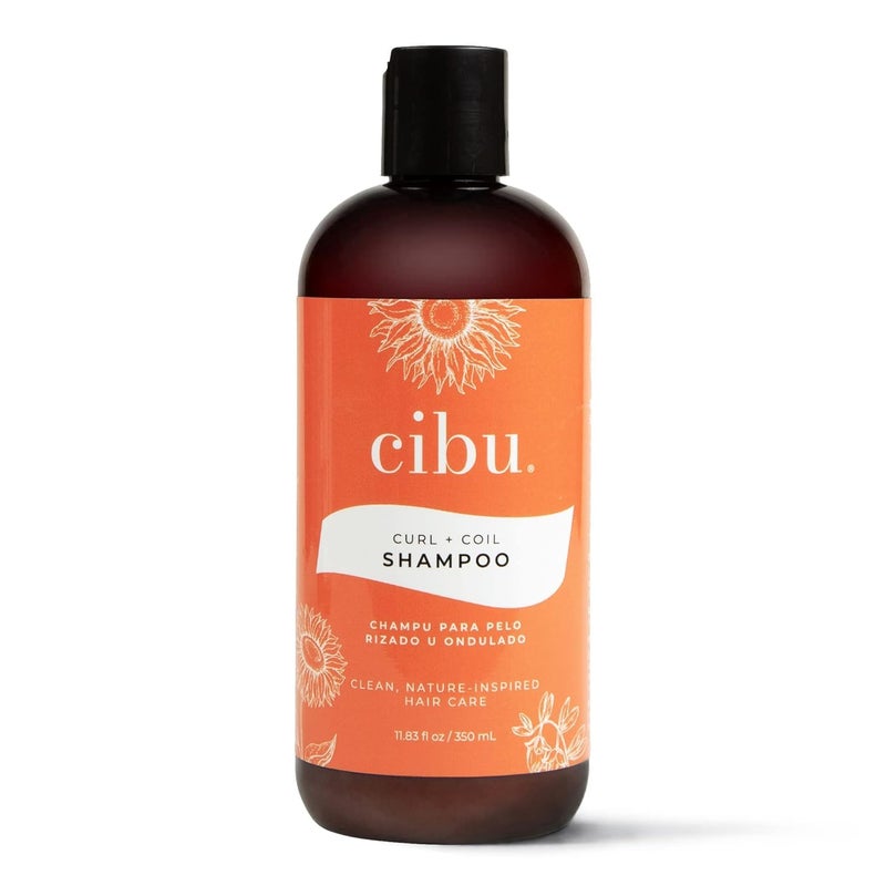 CIBU Curl  Coil Shampoo Cleanses Hydrates Revitalizes Detangles  Preserves Natural Curl  Coil for FrizzFree Smooth Manageable Hair Shampoo 350ml