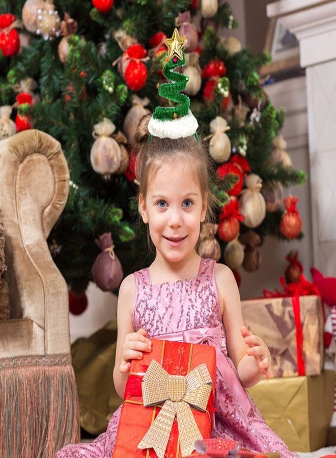 Oarkive Santa Hat Christmas Headpiece - Tree Topper Headband for Kids & Adults - Women's Christmas Accessories - Image 4