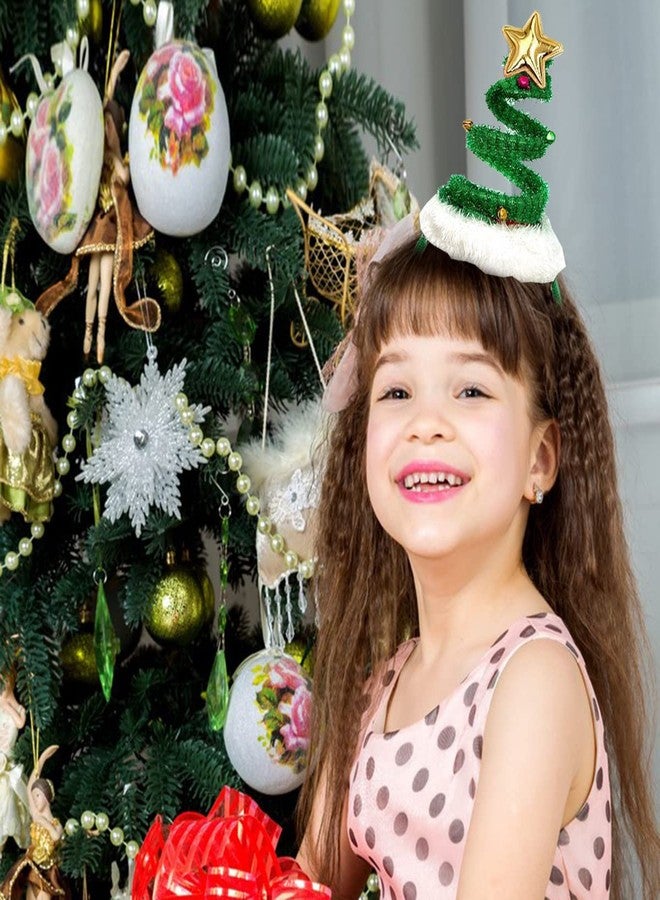 Oarkive Santa Hat Christmas Headpiece - Tree Topper Headband for Kids & Adults - Women's Christmas Accessories - Image 5