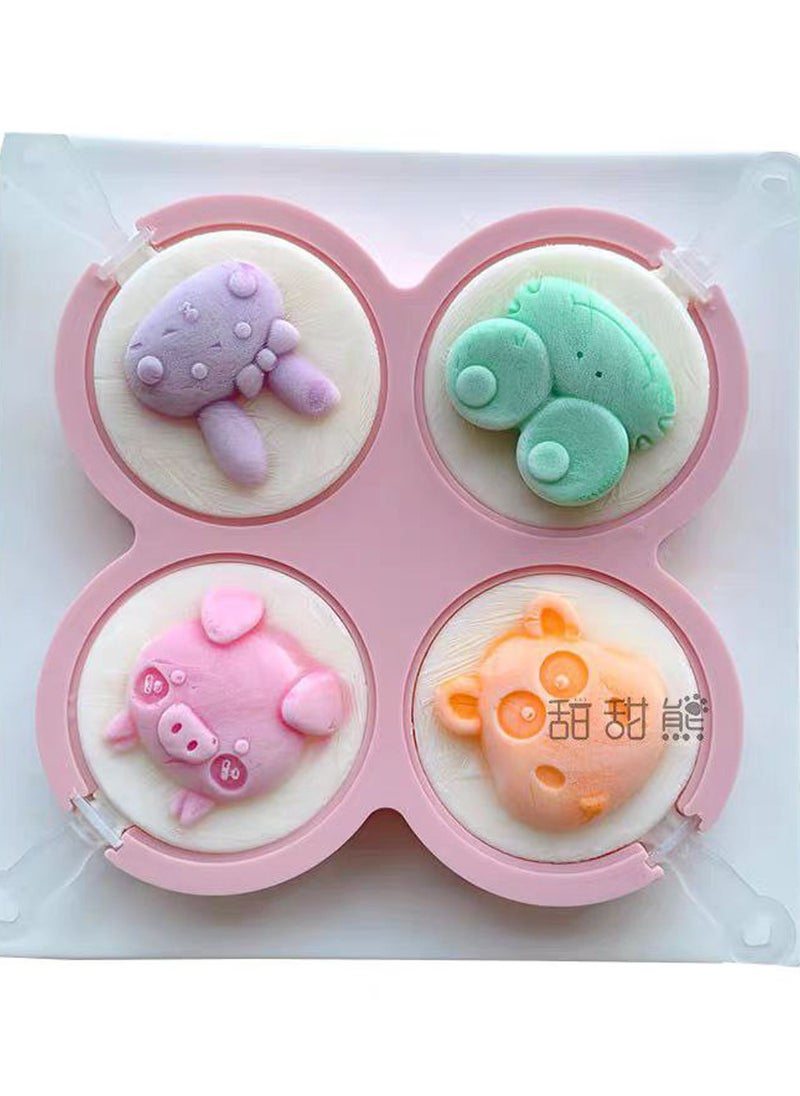 Generic - Ice Cream Mold High Quality Tool To  Fun Ice Cream Family 4*1 - Image 1