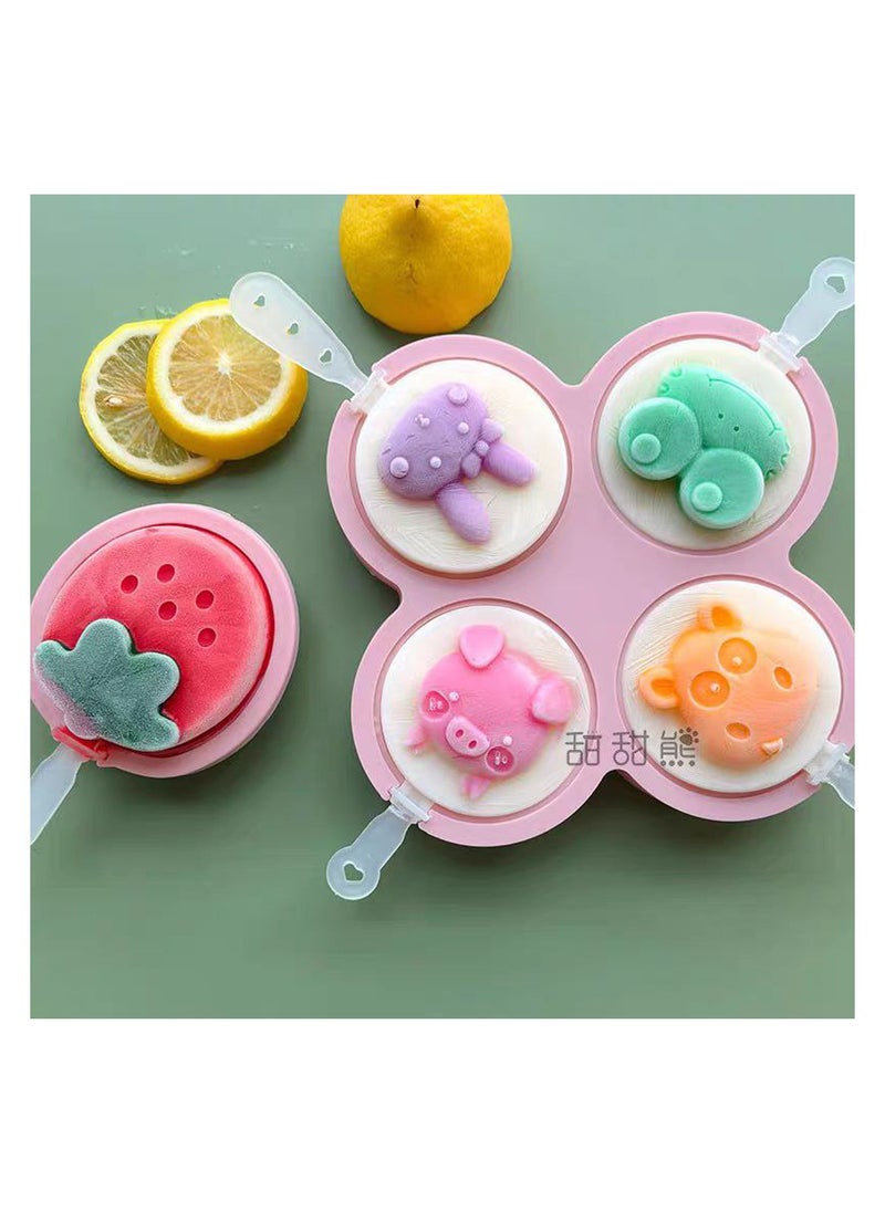 Generic - Ice Cream Mold High Quality Tool To  Fun Ice Cream Family 4*1 - Image 1