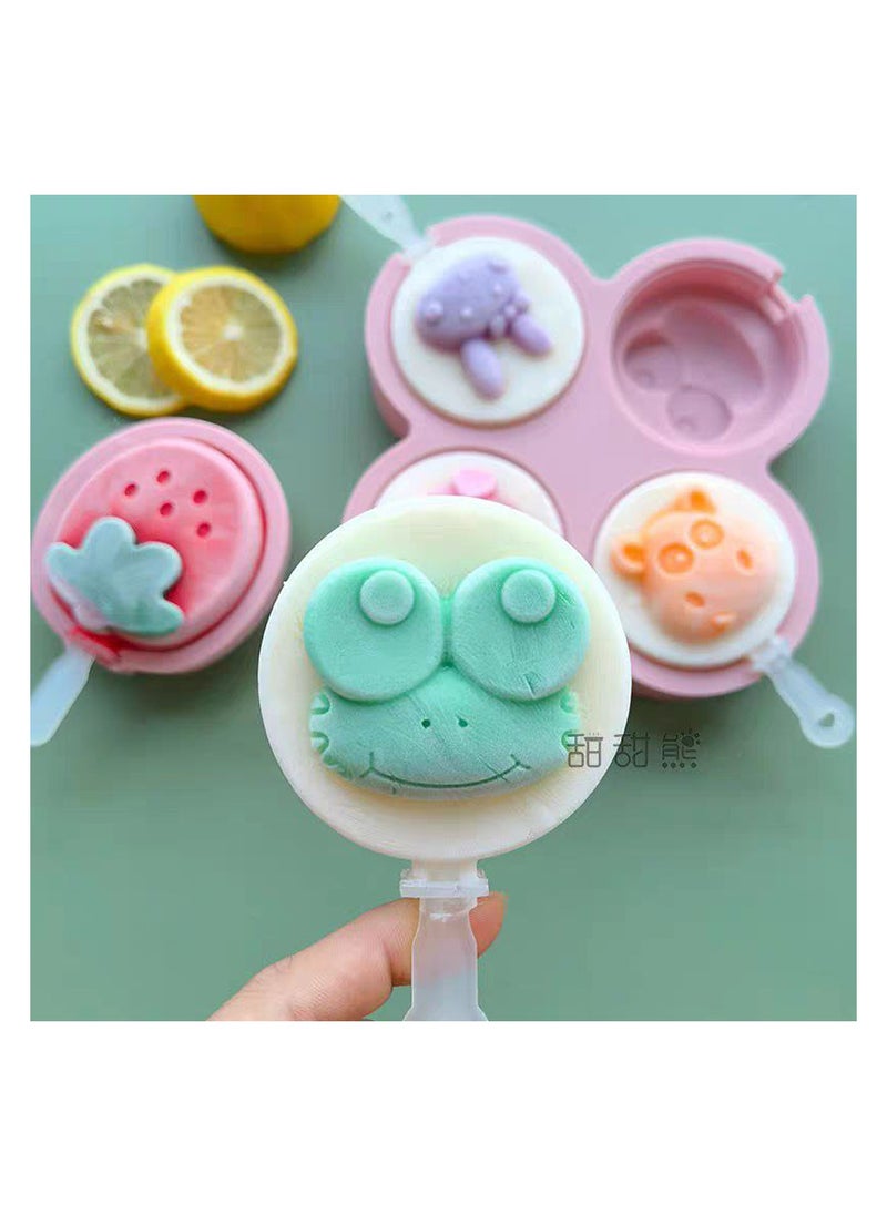 Generic - Ice Cream Mold High Quality Tool To  Fun Ice Cream Family 4*1 - Image 1