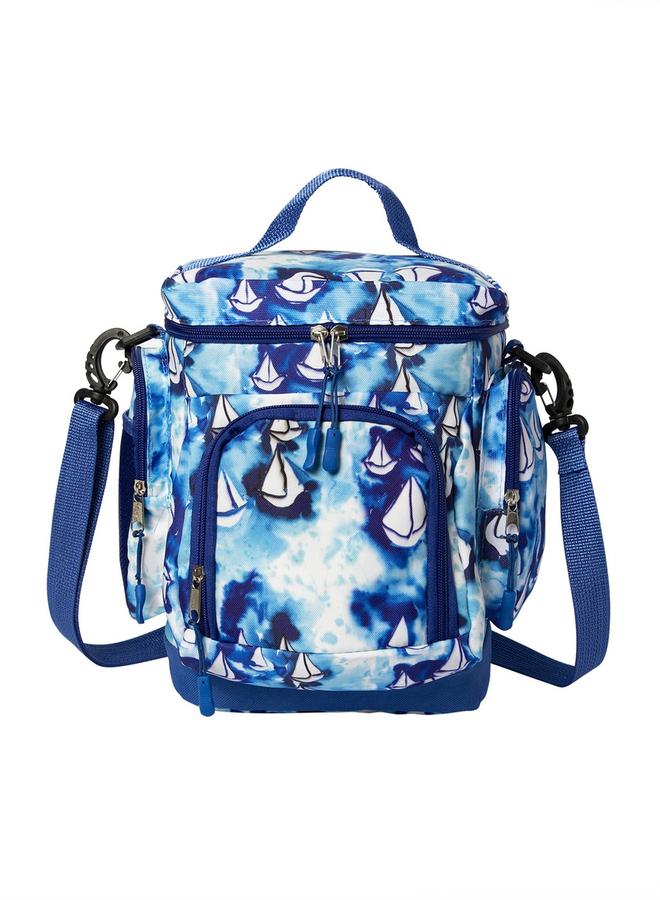 Biggdesign Sailboat Cooler Bag, Blue - Image 1