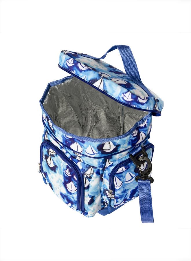 Biggdesign Sailboat Cooler Bag, Blue - Image 4