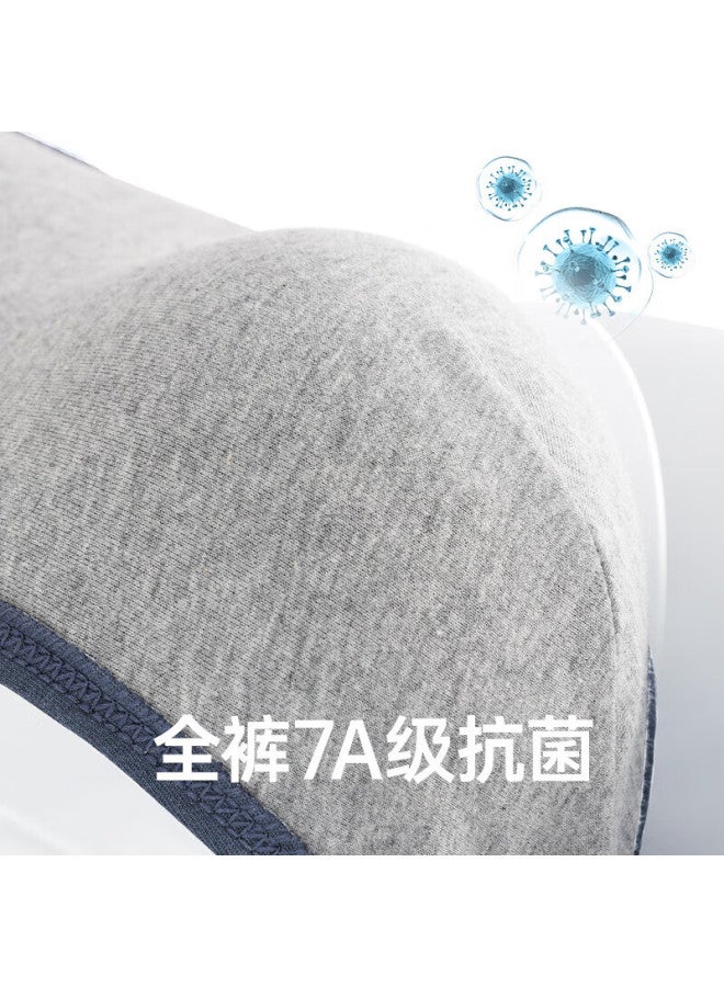 Jianjiang Men's Antibacterial Briefs, Long-staple Cotton Triangle Underwear, Breathable Youth Boxers, 4-pack