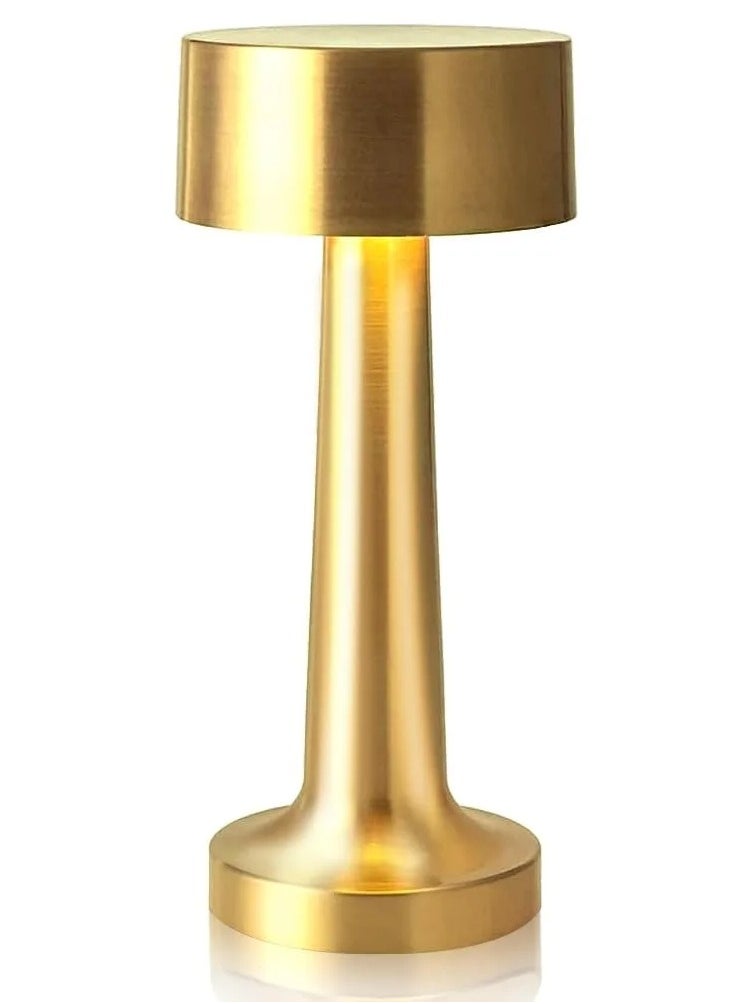 R.VIHAN - Cordless Portable LED Table Lamp for Indoor and Outdoor Use USB Rechargeable Lamp Metal Light Bedside Lamp, Dinning Room Lamp - Image 1
