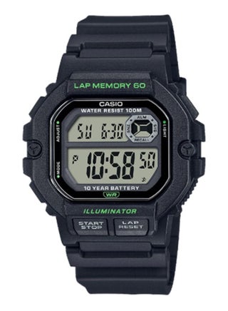 Water Resistant Resin Band Digital Wrist Watch WS-1400H-1AVDF - 44 mm - Black - pzsku/ZF4A30A327705A0BF4C49Z/45/_/1655991578/c7670484-8c46-47b7-9a44-1951e22134ae