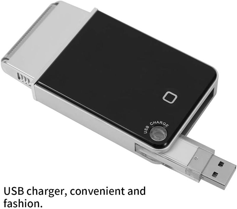 klarako Electric Razors for Men, Mini Facial Ultra Thin Electric Razor USB Recharging Professional Reciprocating Beard Trimmer Float Men's Face Shaver - Image 3