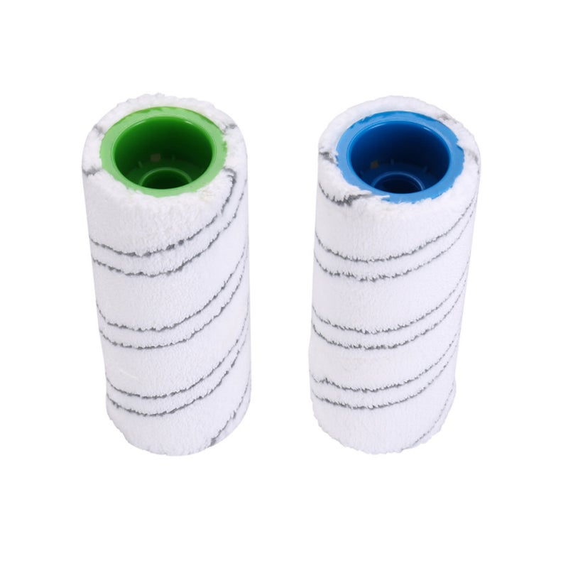 Floor Cleaner Roller Replacement Set Kit 2 Pcs Multi-Surface Rollers Replacement for Karcher FC3 FC3D FC5 FC5D Hard Floor Cleaners Machine Washable - Image 5