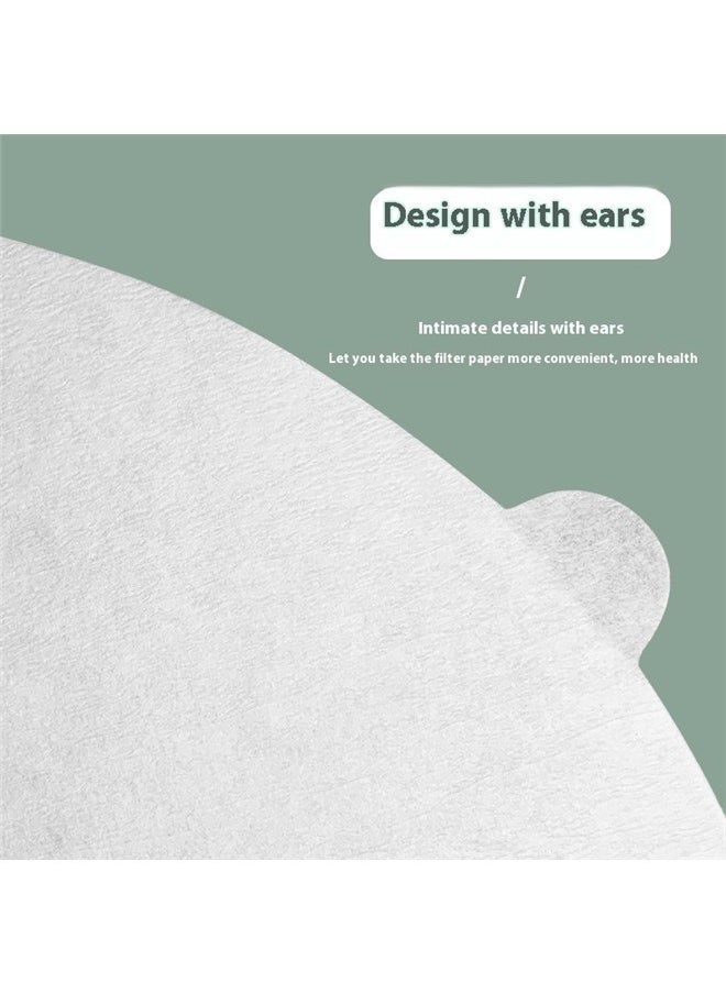 yongsheng Paper Coffee Filter White，Coffee Filters,  Disposable Coffee Filters for V60 and Drip Coffee Makers and Conical Shaped Pour Over  - Image 2