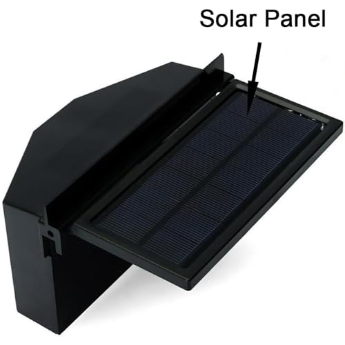 MACHSWON Solar Powered Car Fan Auto Front/Rear Window Air Vent Exhaust Fan Vehicle Radiator Vent with Ventilation Air Vent Radiator Energy Saving Exhaust Fan Portable Solar Powered Air Purifiers - Image 5