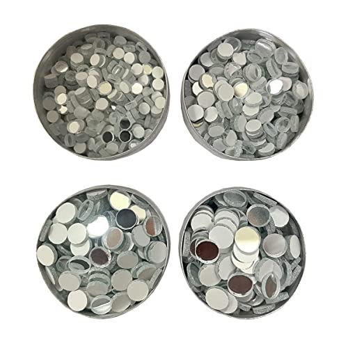 Embroiderymaterial Combo DIY Kit Of Flat Kundan Stone Beads, Grinded Shisha Mirror, Tweezers & Fabric Glue For Craft, Jewellery Making, Embroidery, Bangles Making, Embellishment, Multicolor - Image 4