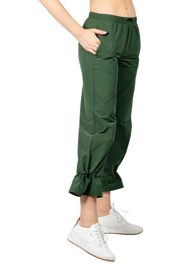 ZAECY Women's Bungee Cord Straight Pants