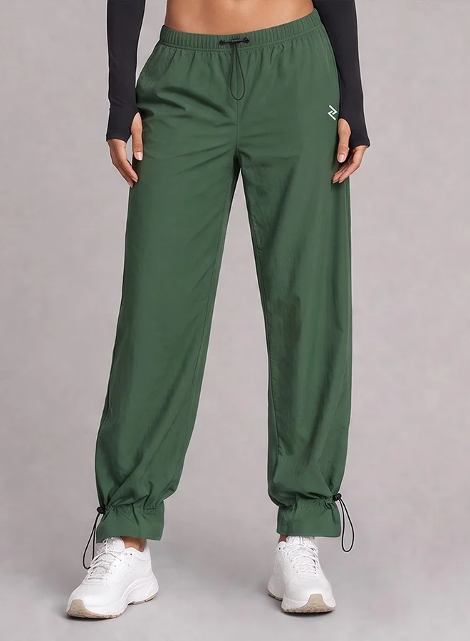 Zaecy Women's Bungee Cord Straight Pants