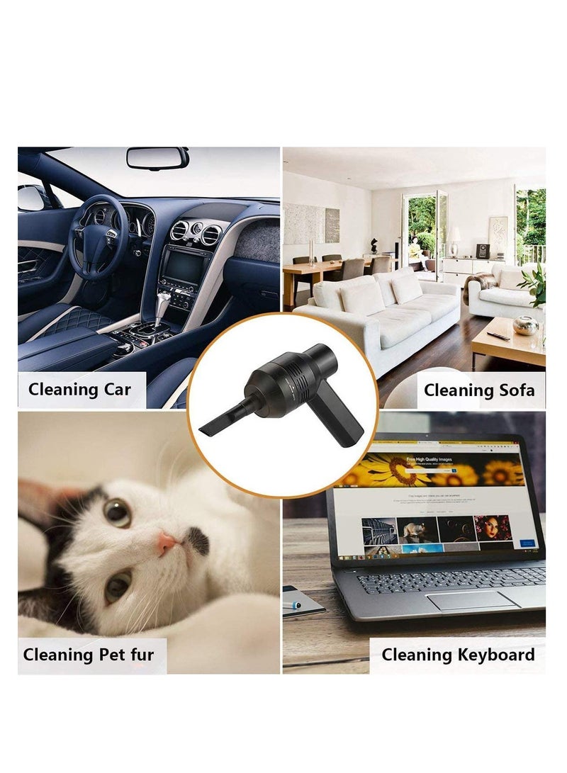 Zikra Keyboard Cleaner - Electric Air Duster Blower for PC, Laptop, Console, Electronics and Home Cleaning, Environmental Alternative to Spray air can Duster Keyboard Cleaner - Image 3