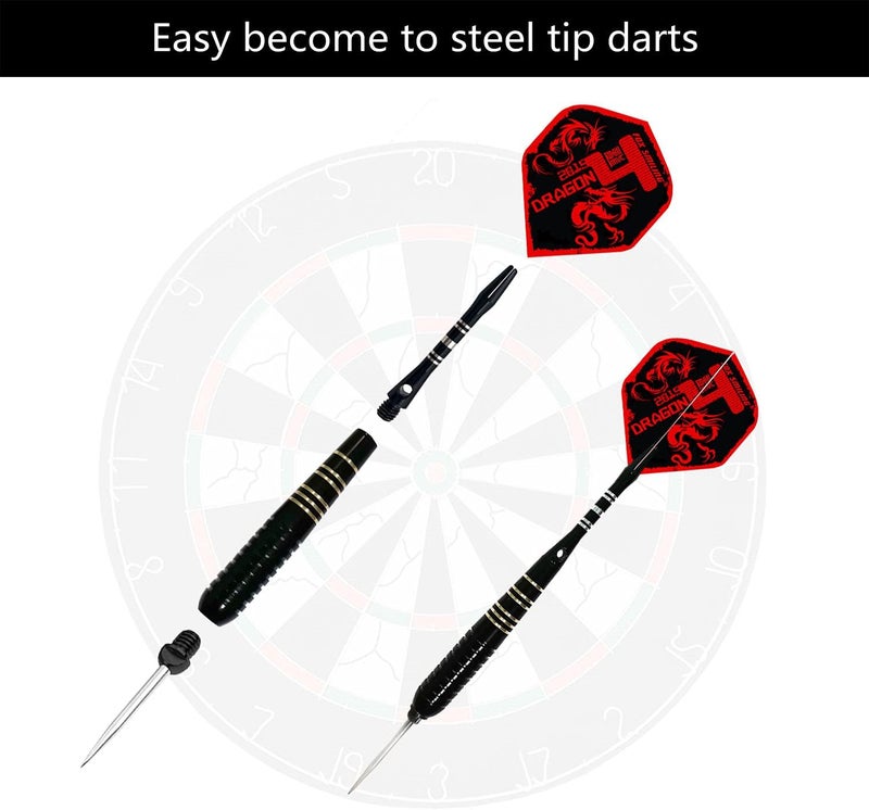 FOX SMILING Dart Steel tip Converter Points 2BA Replacement Tips for Metal Needel Tips Darts - Image 3