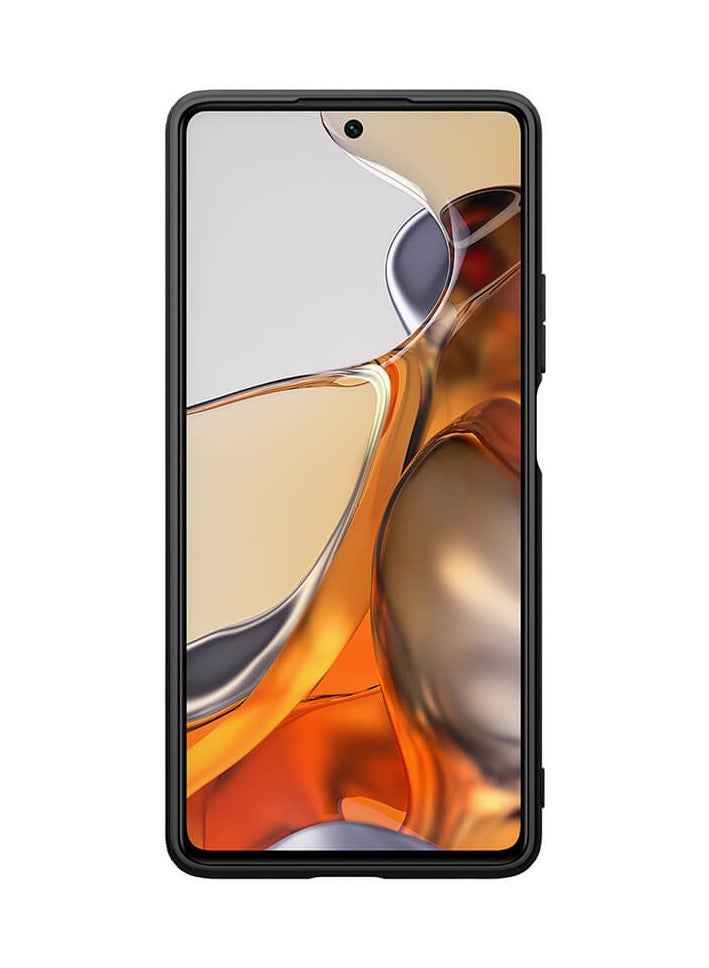 Nillkin Textured case protective back cover for Xiaomi 11T/11T Pro - Black - Image 3