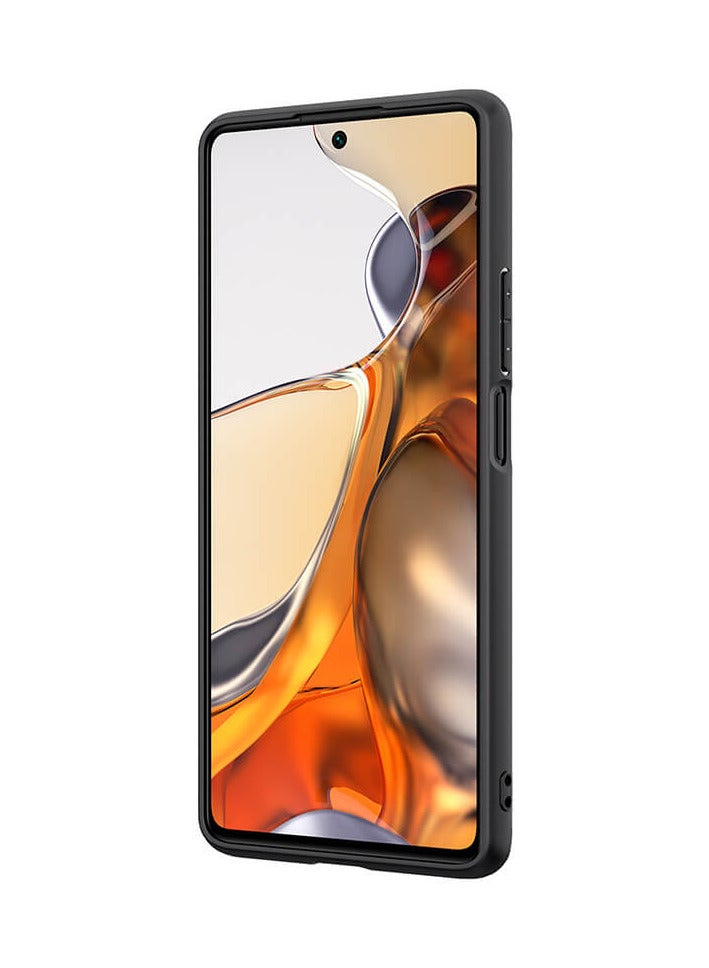 Nillkin Textured case protective back cover for Xiaomi 11T/11T Pro - Black - Image 5