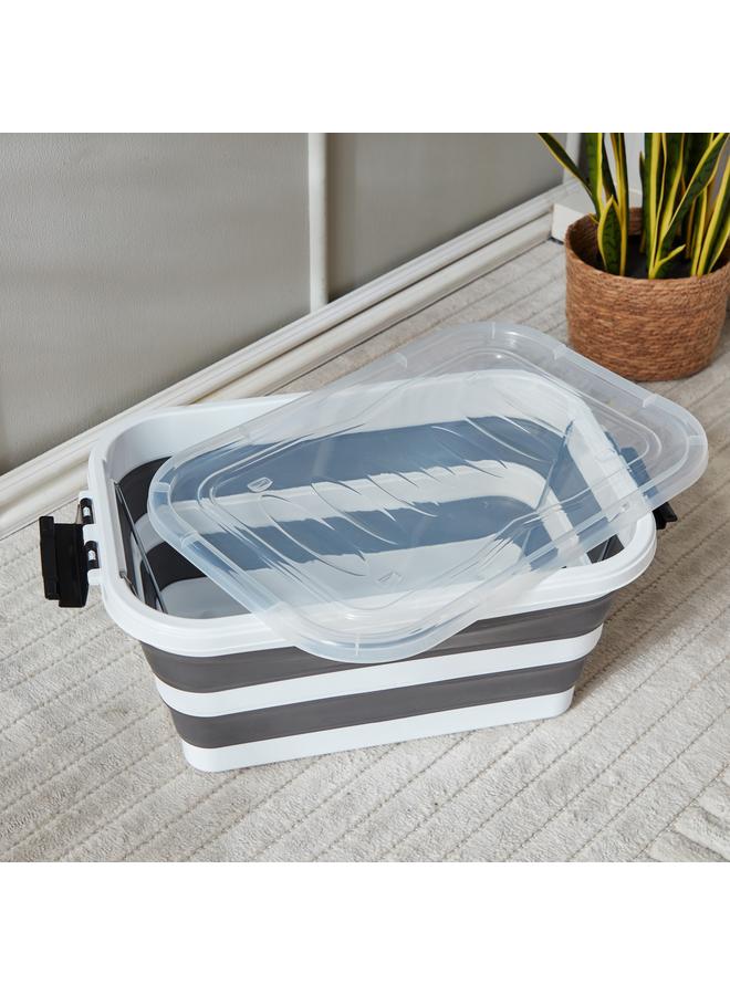 هوم بوكس صندوق تخزين قابل للطي لتوفير المساحة - 30 لتر - Image 3