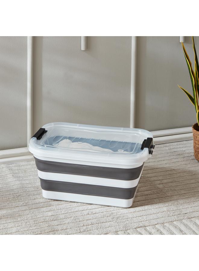 هوم بوكس صندوق تخزين قابل للطي لتوفير المساحة - 30 لتر - Image 1