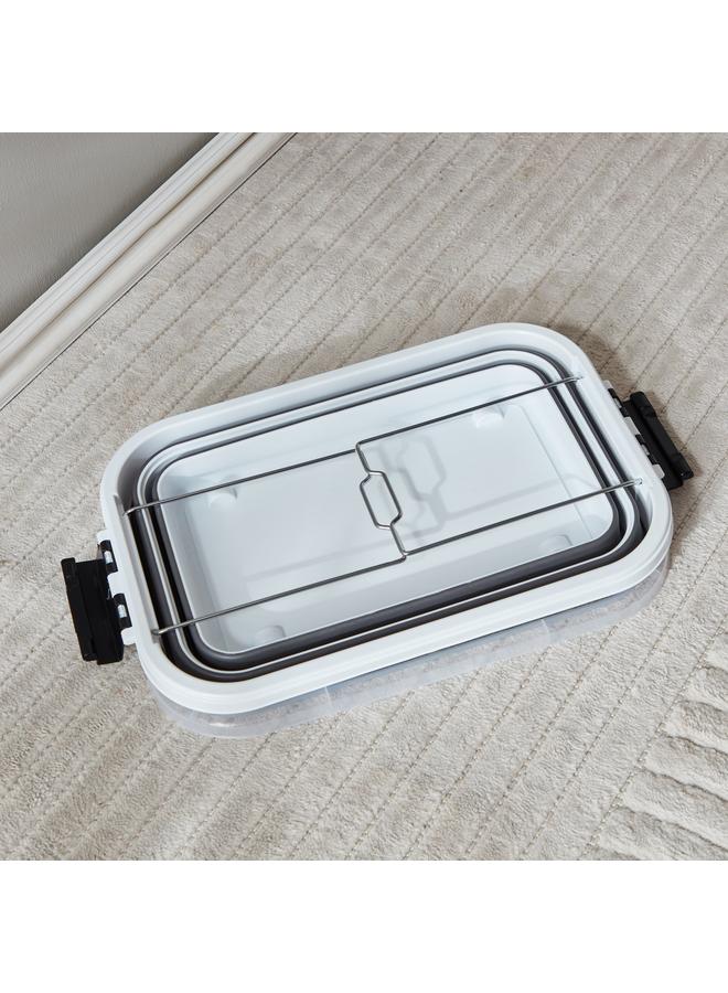 هوم بوكس صندوق تخزين قابل للطي لتوفير المساحة - 30 لتر - Image 5