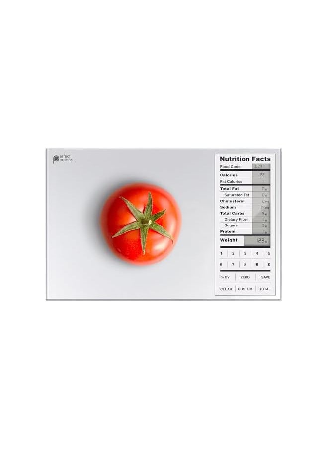 PROMASS - promass  Food Scale, Perfect for Weighing Nutritional Meals, Calculating Food Facts, and Portioning Snacks, Resolution in Grams or Pounds and Ounces, Designed in St. Louis - Image 1
