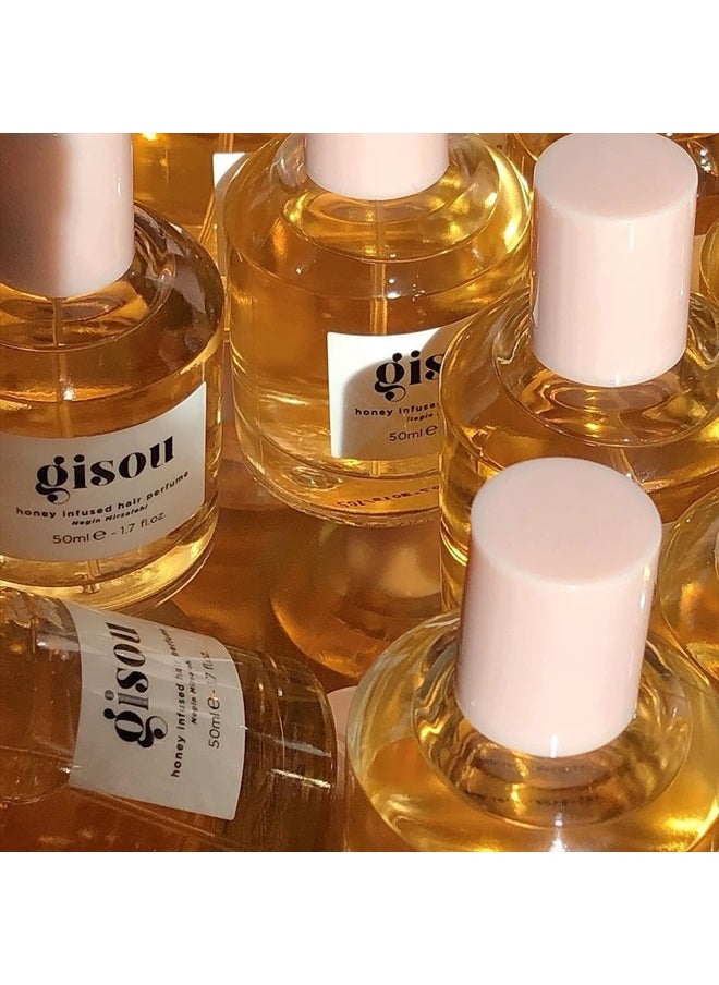 Gisou Honey Infused Hair Perfume Pocket Size, A Travel-Friendly Fragrance with Sweet Notes of Honey Blended into Spring Florals (1.7 fl oz)  - Image 3